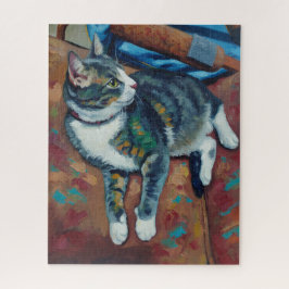 Rompecabezas de retrato de gato