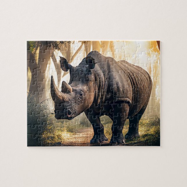 Rompecabezas de Rhino Jigsaw - Jungla (Horizontal)