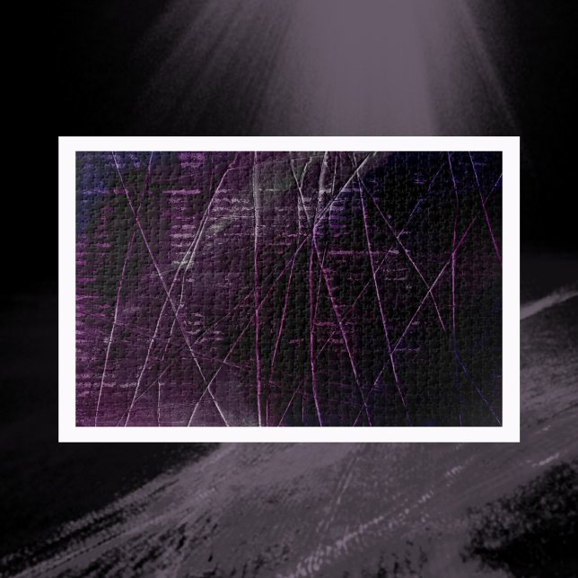 Rompecabezas de rock de punk (Punk Rock Purple Puzzle)