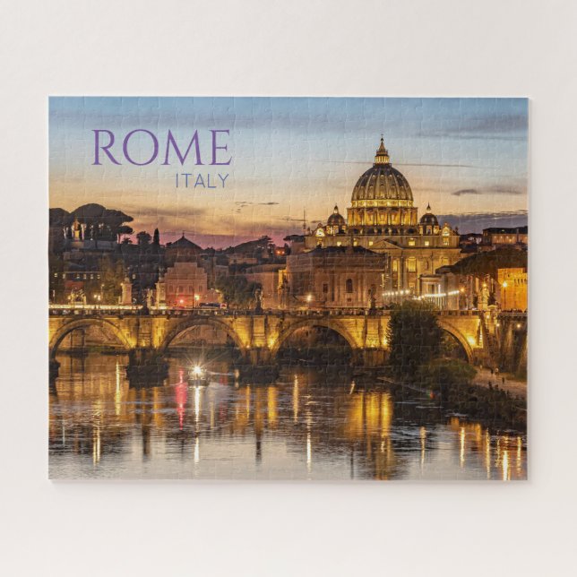 Rompecabezas de Roma Italia (Horizontal)