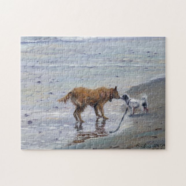 Rompecabezas de rompecabezas con "Besos de dudoso" (Horizontal)