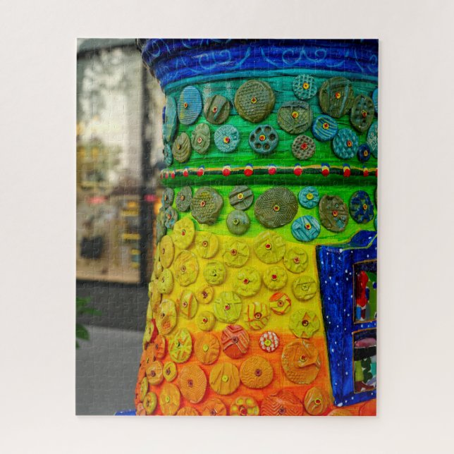 Rompecabezas de rompecabezas de colores LGBTQ+ (Vertical)