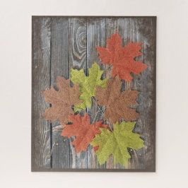 Rompecabezas de rompecabezas de hojas dispersas