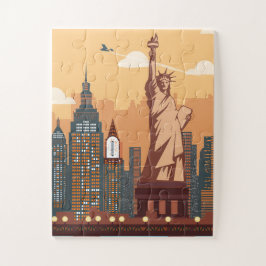 Rompecabezas de rompecabezas de la Estatua de la L