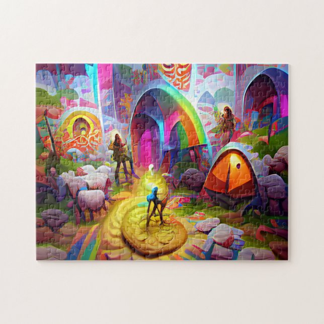 Rompecabezas de rompecabezas de patrones creativos (Horizontal)