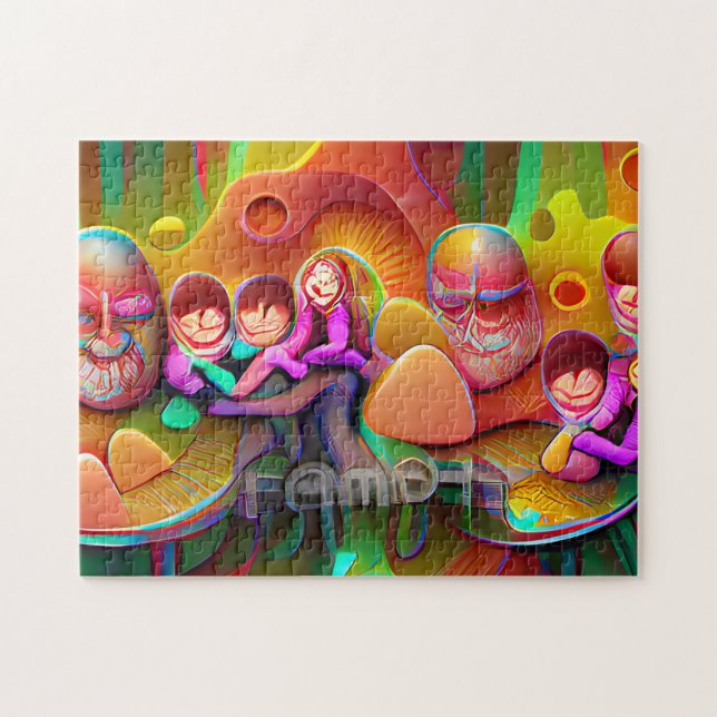 Rompecabezas de rompecabezas de patrones creativos (Horizontal)