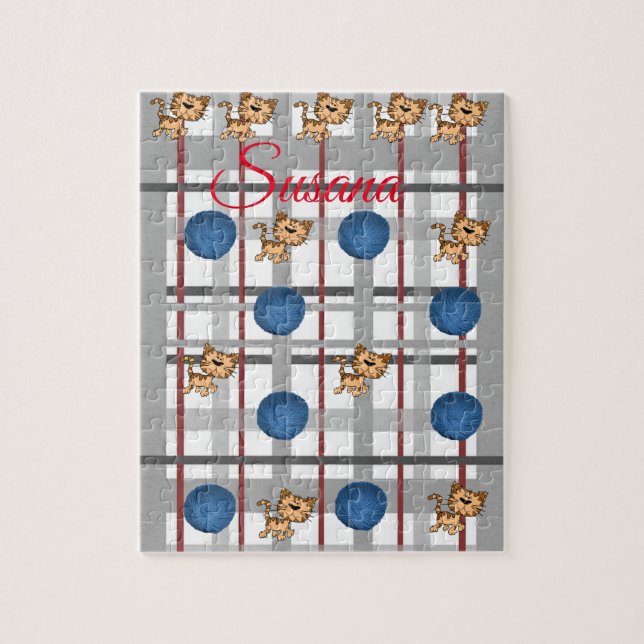 Rompecabezas de rompecabezas decorativos de gato (Vertical)