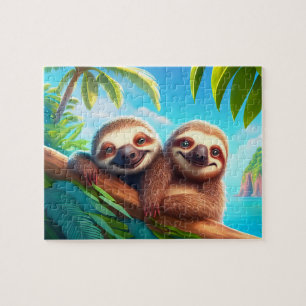 Rompecabezas de rompecabezas para niños - Tropical