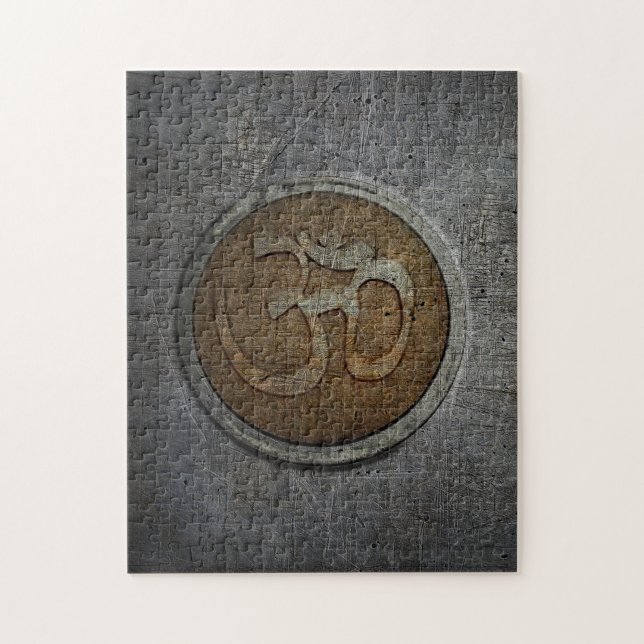 Rompecabezas De Rótulo De Ohm. La Espiritualidad S (Vertical)