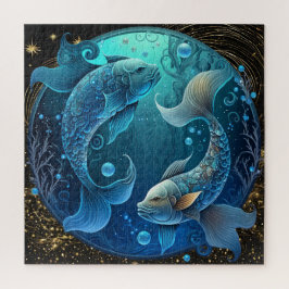 Rompecabezas de Rótulo Zodiaco Pisces, 20"x20" 676