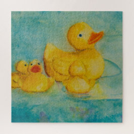Rompecabezas de Rubber Duckie Jigsaw