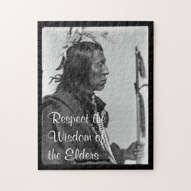 Rompecabezas de sabiduría de respeto (Vertical)