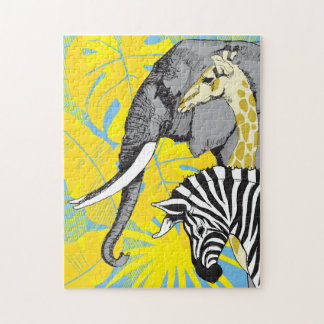 Rompecabezas de Safari 11x14 para personas de colo