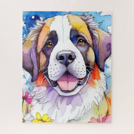 Rompecabezas de San Bernardo Perro Jigsaw