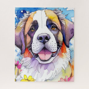 Rompecabezas de San Bernardo Perro Jigsaw
