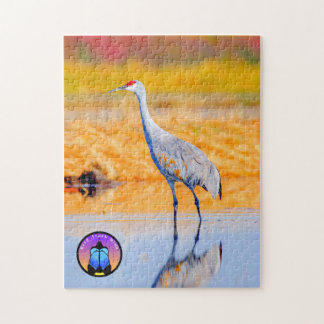 Rompecabezas de Sandhill Crane Jigsaw
