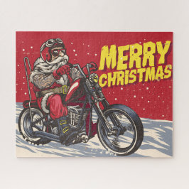 Rompecabezas de Santa Biker