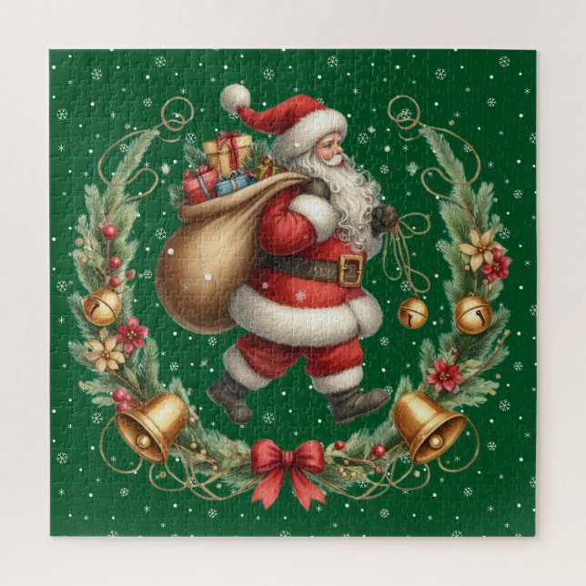 Rompecabezas de Santa Claus (Vertical)