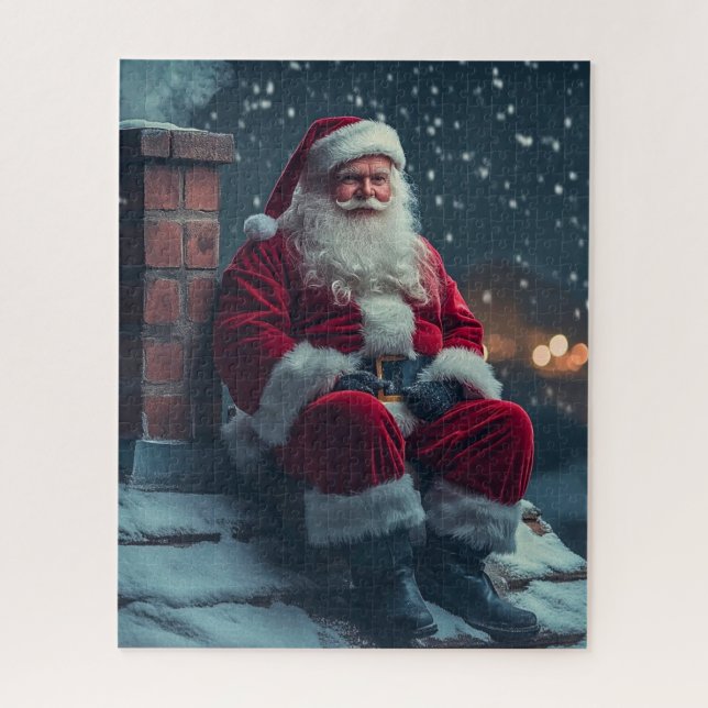 Rompecabezas de Santa Claus (Vertical)
