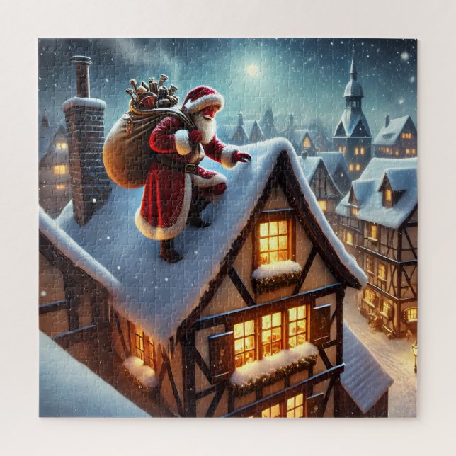 Rompecabezas de Santa Claus (Vertical)