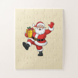 Rompecabezas de Santa Claus está llegando