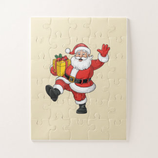 Rompecabezas de Santa Claus está llegando