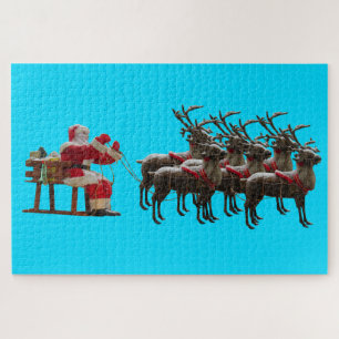 Rompecabezas de Santa y Deers