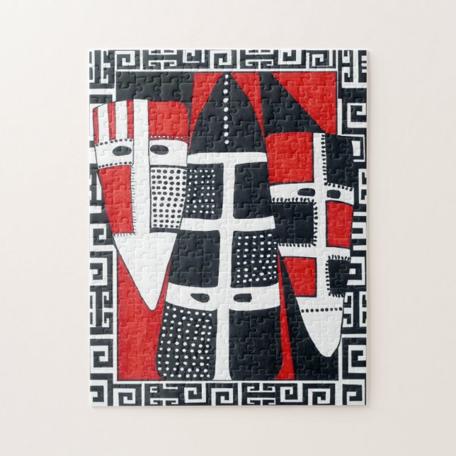 Rompecabezas de Selknam (Vertical)