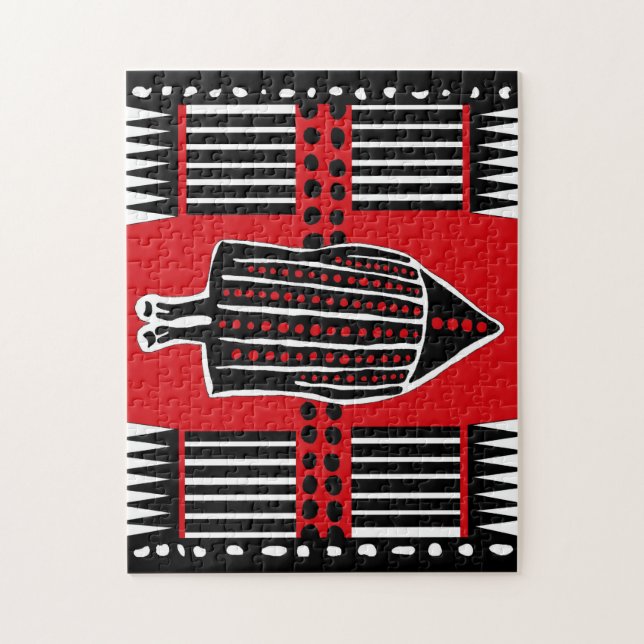 Rompecabezas de Selknam (Vertical)