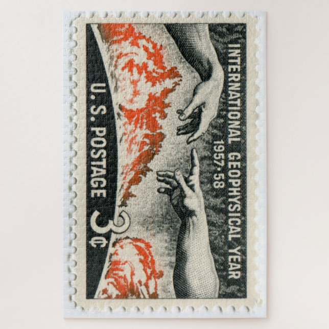Rompecabezas de Sello Postal de Estados Unidos (Vertical)