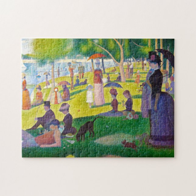 Rompecabezas de Seurat La Grande Jatte (Horizontal)