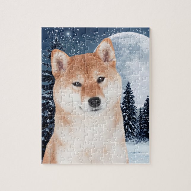 Rompecabezas de Shiba Inu (Vertical)