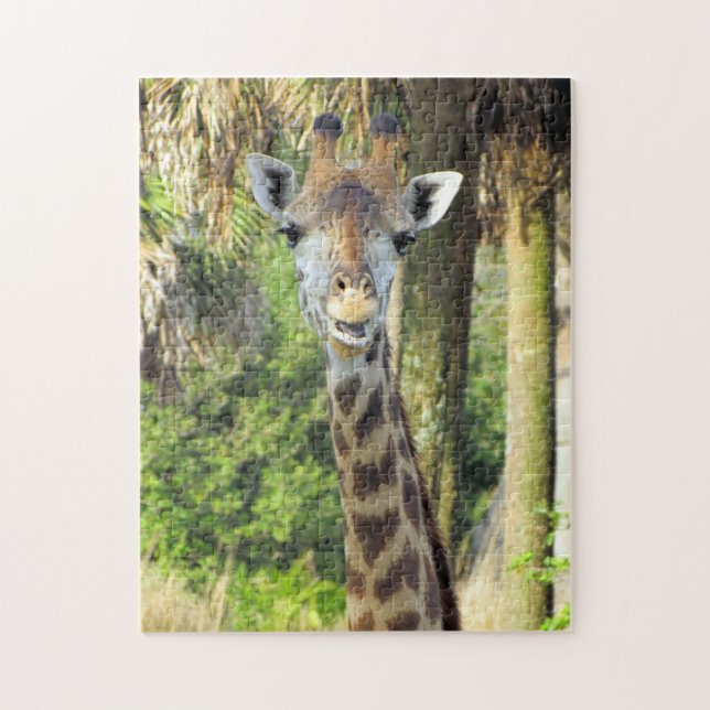 Rompecabezas de Silly Giraffe (Vertical)