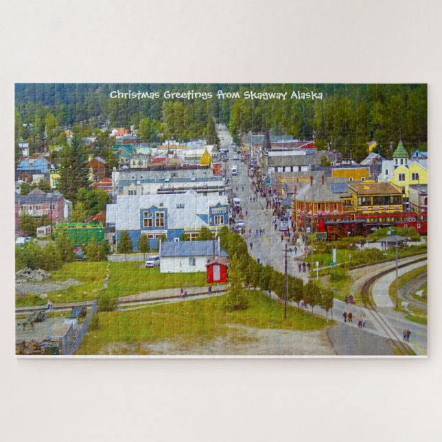 Rompecabezas de Skagway Alaska (Horizontal)