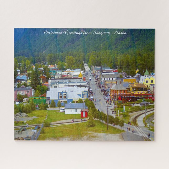 Rompecabezas de Skagway Alaska (Horizontal)
