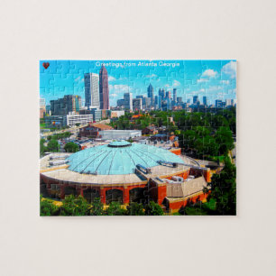 Rompecabezas de Skyline Atlanta Georgia