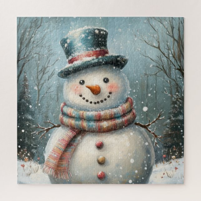 Rompecabezas de Snowman (Vertical)