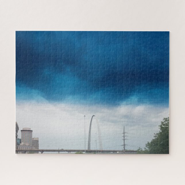 Rompecabezas de St. Louis Arch Jigsaw (Horizontal)