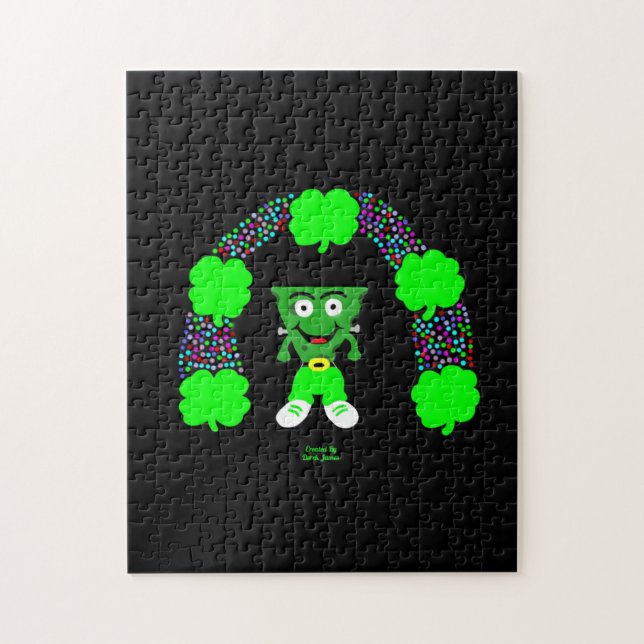 Rompecabezas de St. Patrick's FrankenCheese (Vertical)