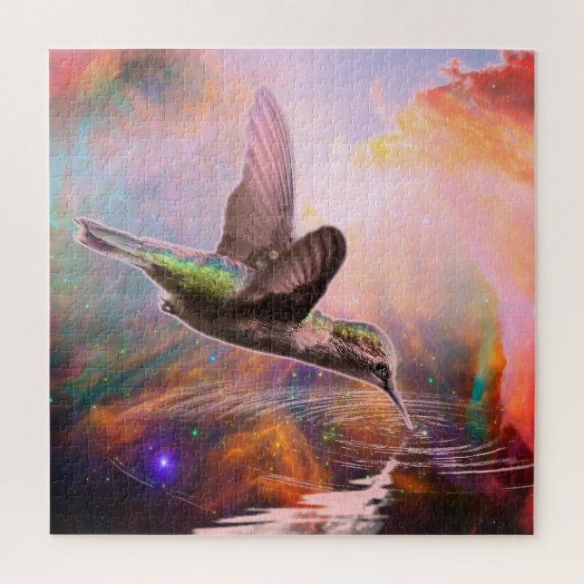 rompecabezas de sueños de colibrí (Vertical)