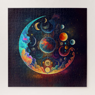 Rompecabezas de Sueños Lunares