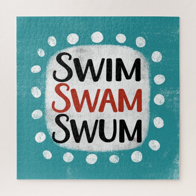 Rompecabezas de Swim Swum Jigsaw (Vertical)