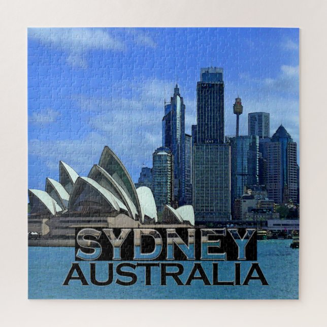 Rompecabezas de Sydney Square (Vertical)