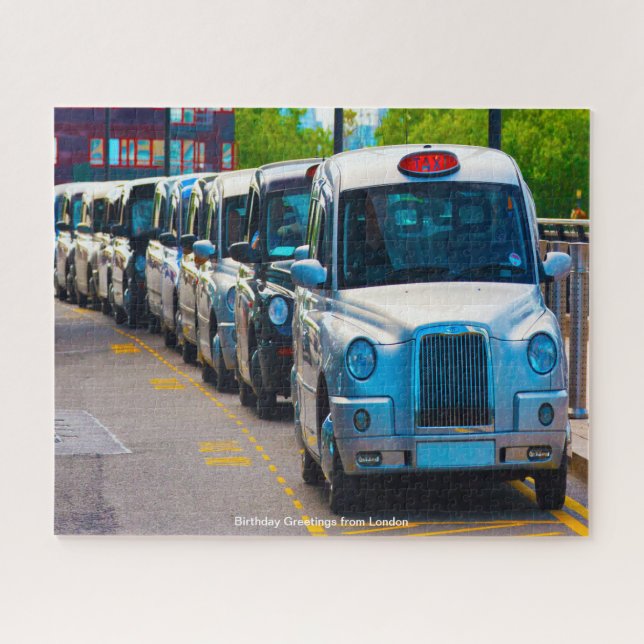 Rompecabezas de taxis de Londres (Horizontal)
