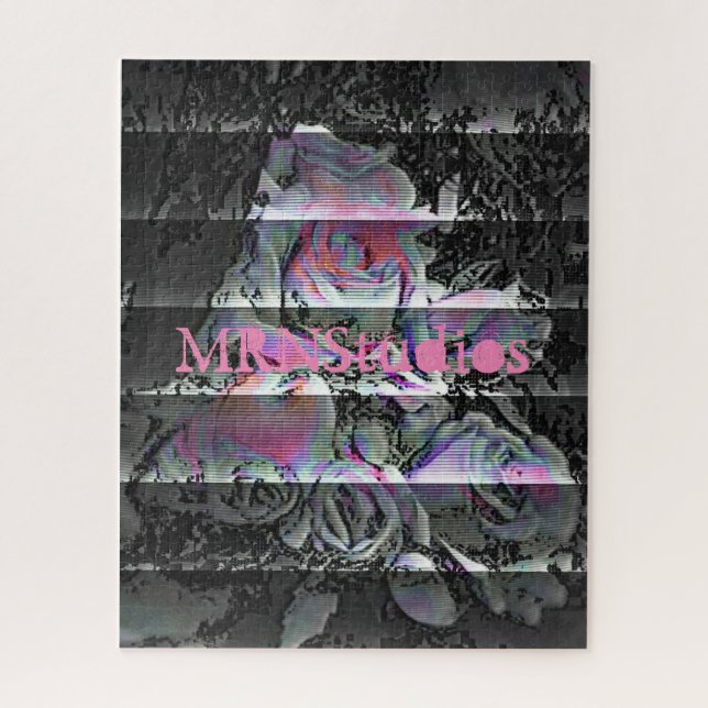 Rompecabezas de Techno Bouquet Jigsaw (Vertical)