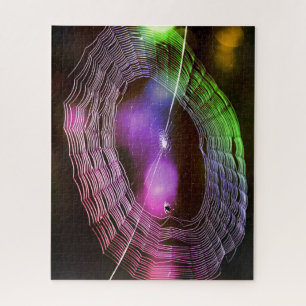 Rompecabezas de Telaraña al Estilo Disco