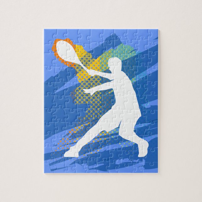 Rompecabezas de tenis - regalo para niños para jug (Vertical)