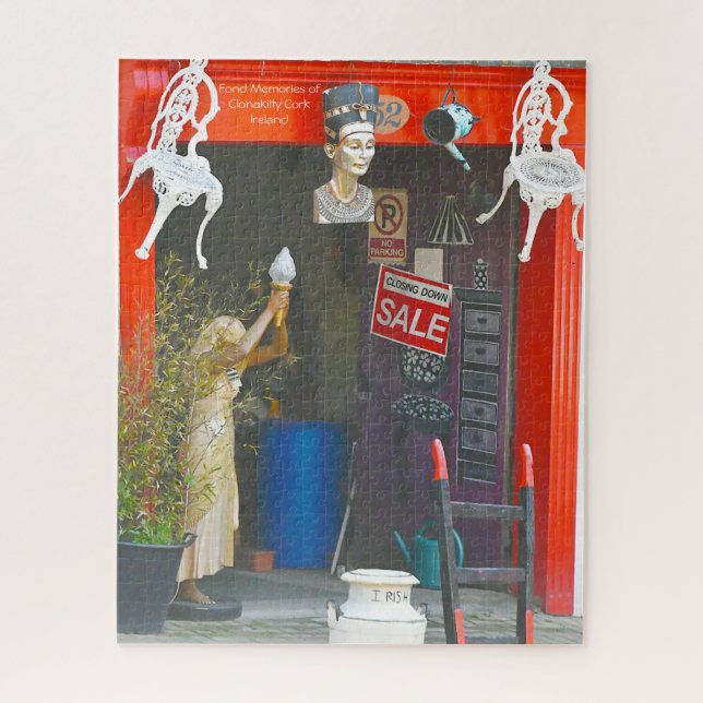 Rompecabezas de tienda de antigüedades Clonakilty  (Vertical)