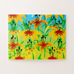 Rompecabezas de Tiger Lilies