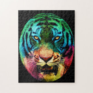 Rompecabezas de Tigre Brillante